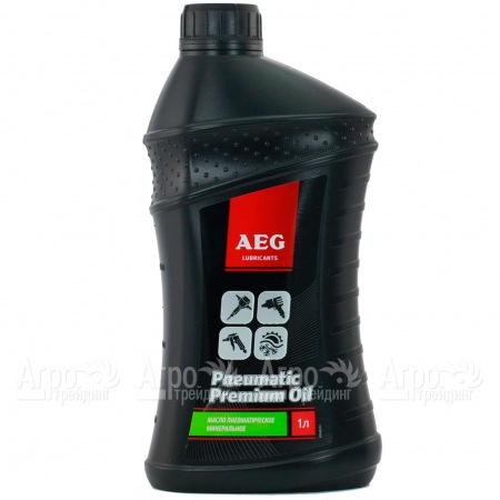 Масло пневматическое минеральное AEG Pneumatic oil 1 л для компрессоров в Костроме
