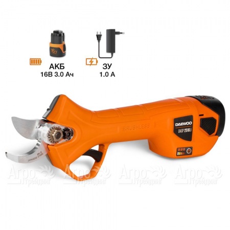 Аккумуляторный секатор Daewoo DAGP 2516Li SET в Костроме
