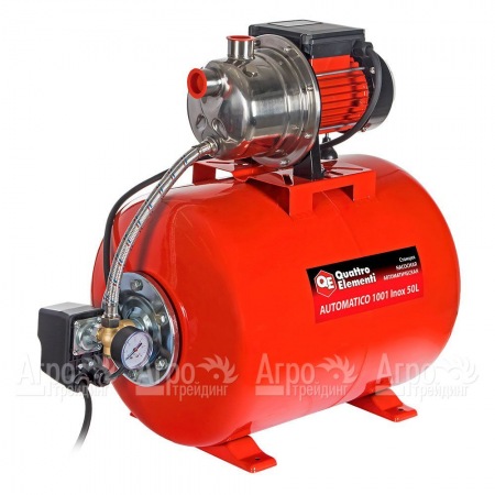 Насосная станция Quattro Elementi Automatico 1001 Inox 50 L в Костроме