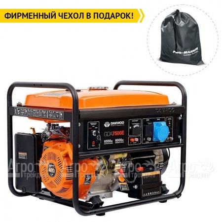 Бензогенератор Daewoo GDA 7500E 6 кВт в Костроме