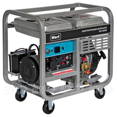 Дизельгенератор Wert DG5500E 4.8 кВт в Костроме