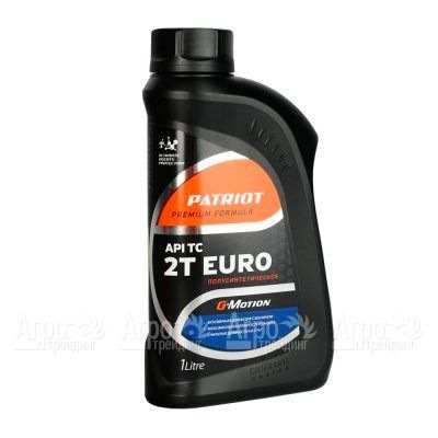 Масло полусинтетическое Patriot G-Motion 2Т Euro 1 л для 2-х тактных двигателей в Костроме