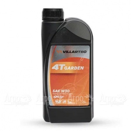 Масло моторное летнее Villartec 4T Garden SAE W-30, 1 л для 4-х тактных двигателей в Костроме