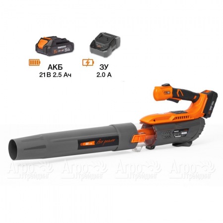 Воздуходувка аккумуляторная Daewoo DABL 5521Li SET в Костроме
