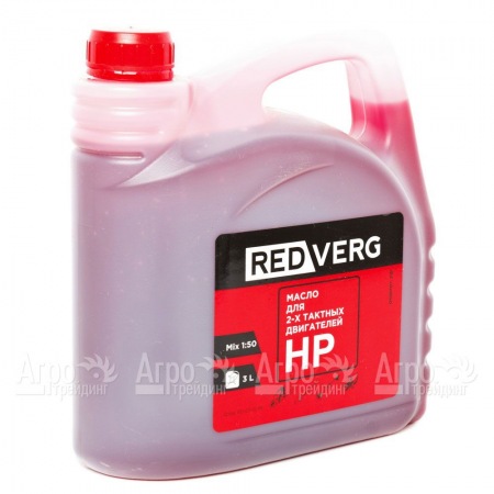 Масло минеральное RedVerg 3 л для 2-х тактных двигателей в Костроме