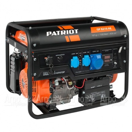 Бензогенератор Patriot GP 8210AE 7 кВт в Костроме