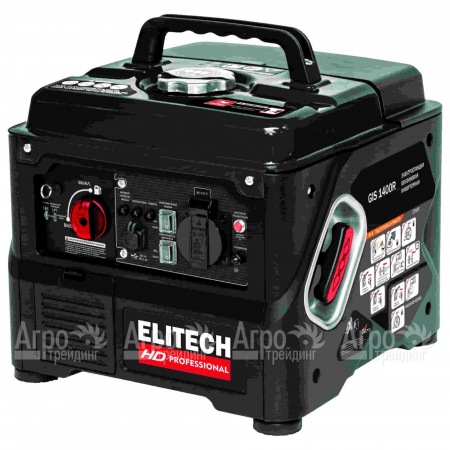 Бензогенератор инверторный Elitech GIS 1400R 1 кВт в Костроме