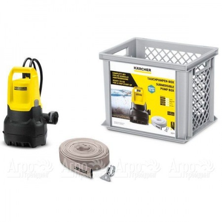 Погружной дренажный насос Karcher SP 5 Dirt, комплект в Костроме