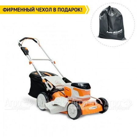 Газонокосилка аккумуляторная Villartec MA4046 SET AM408 + AC402 в Костроме
