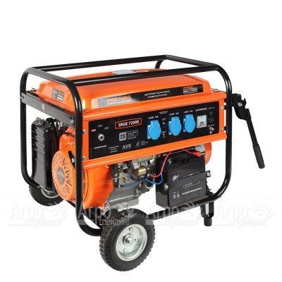 Бензогенератор Patriot Max Power SRGE-7200E 6 кВт   в Костроме
