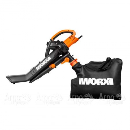Воздуходувка-пылесос электрический Worx WG505E в Костроме