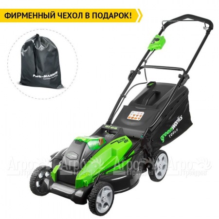Газонокосилка аккумуляторная GreenWorks G40LM45K2 в Костроме