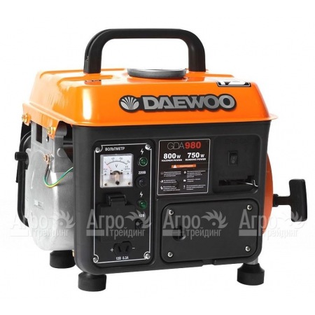 Бензогенератор Daewoo GDA 980 0.75 кВт в Костроме