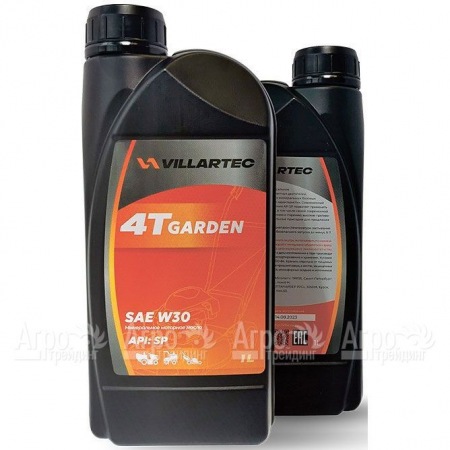 Масло моторное Villartec 4T Garden (SAE W30) 1 л для 4-х тактных двигателей  в Костроме