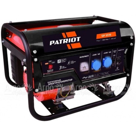 Бензогенератор Patriot GP 3510 2.5 кВт  в Костроме