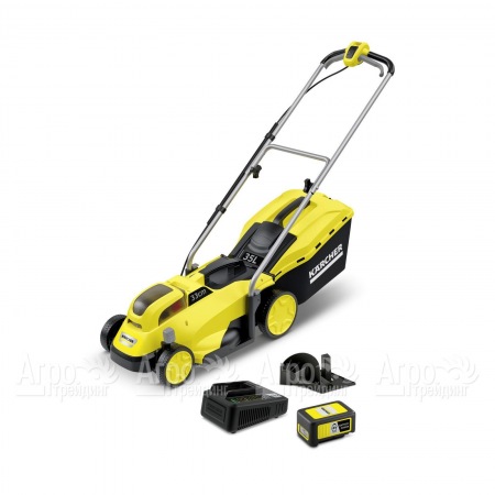Газонокосилка аккумуляторная Karcher LMO 18-33 Battery Set в Костроме