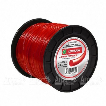 Леска триммерная 3 мм 992 м круглая Unisaw Professional Quality в Костроме