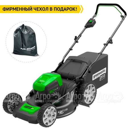 Газонокосилка аккумуляторная GreenWorks GD80LM46K4  в Костроме