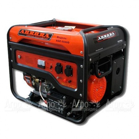 Бензогенератор Aurora AGE-6500 D 5 кВт в Костроме
