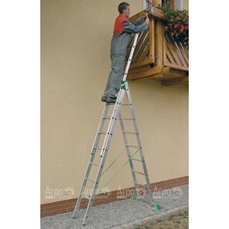 ALV-7609 ALVE Лестница универсал. 3-х секц. 3х9 ступ. в Костроме