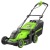 Газонокосилка аккумуляторная GreenWorks GD40LM411 4 Ач в Костроме