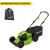 Газонокосилка аккумуляторная GreenWorks GD40LM46HP (без аккумулятора и зарядного устройства) в Костроме