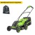 Газонокосилка аккумуляторная GreenWorks GD40LM361 4 Ач в Костроме