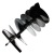 Бур двухзаходный (шнек) 50х100 см для Oleo-Mac MTL85R в Костроме