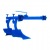Плуг двухкорпусный регулируемый 220 для Garden Scout (Скаут) GS 81 D, GS 81 DE, GS 101 D, GS 101 DE, GS 15 DE в Костроме