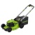 Газонокосилка аккумуляторная GreenWorks GD40LM48SP 8 Ач в Костроме