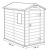 Пластиковый сарай Keter Manor 4x6 в Костроме