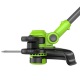 Аккумуляторный триммер GreenWorks G24LT301 2 Ач в Костроме