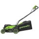 Газонокосилка аккумуляторная GreenWorks GD24X2LM361 2х4 Ач в Костроме