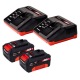 Газонокосилка аккумуляторная Einhell PXC GE-CM 43 Li M Kit в Костроме