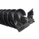Шнек двухзаходный Patriot D 100B для грунта, длина 800 мм, сменные ножи в Костроме
