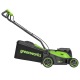 Газонокосилка аккумуляторная GreenWorks GD24X2LM361 2х4 Ач в Костроме