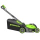 Газонокосилка аккумуляторная GreenWorks GD40LM411 4 Ач в Костроме