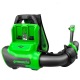 Воздуходувка аккумуляторная GreenWorks 40V 2408107 (без аккумулятора и зарядного устройства) в Костроме