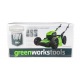 Газонокосилка аккумуляторная GreenWorks GD60LM46HPK4 в Костроме