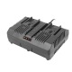 Комплект WA3611 20V: 2 аккумулятора 4Ач и двойное зарядное устройство 2А для аккумуляторной техники Worx в Костроме