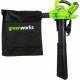 Воздуходувка аккумуляторная GreenWorks GD40BV (без аккумулятора и зарядного устройства) в Костроме