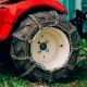Цепи для задних колес 26-12&quot; для минитрактора Митракс Т100 в Костроме