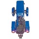 Многофункциональный минитрактор Garden Scout (Скаут) T-15DIF VT + двухкопрусный плуг + почвофреза в Костроме