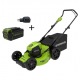Газонокосилка аккумуляторная GreenWorks GD40LM46HP 6 Ач в Костроме