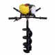 Мотобур (бензобур) Iron Mole E83 + шнек 250х1000 в Костроме